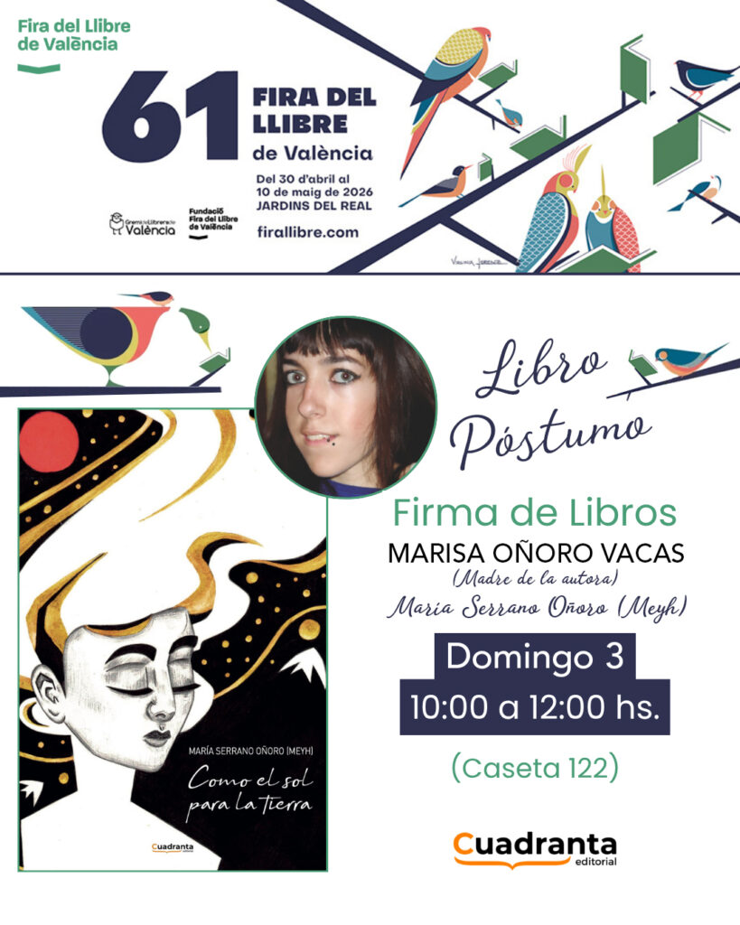 Feria del libro de Valencia Como el sol para la tierra